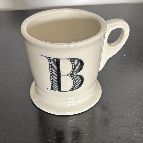 Anthropologie Other - Monogrammed Ceramic Mug with Letter B